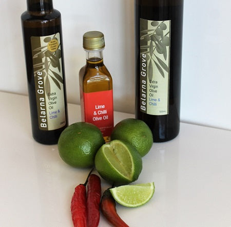 Lime and chilli olive oil